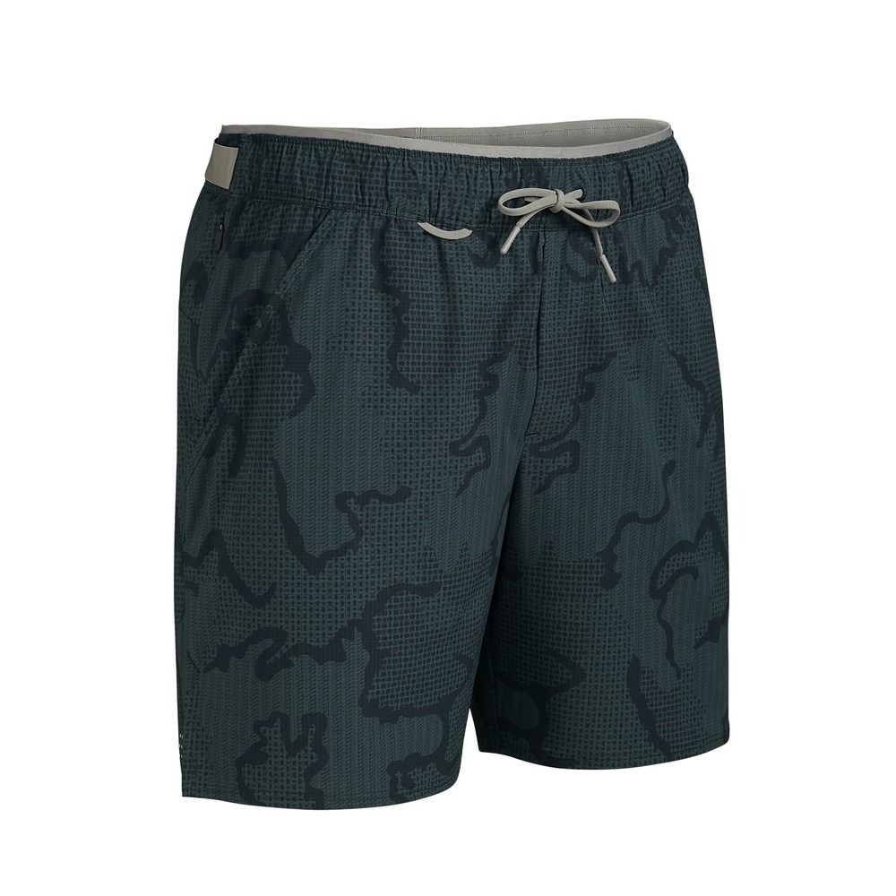 KUIU EnduroTrainer Lined 7" Short Dark Iron Tonal Medium New With Tags